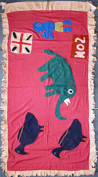 Fante Asafo Flag 2 Left Angle