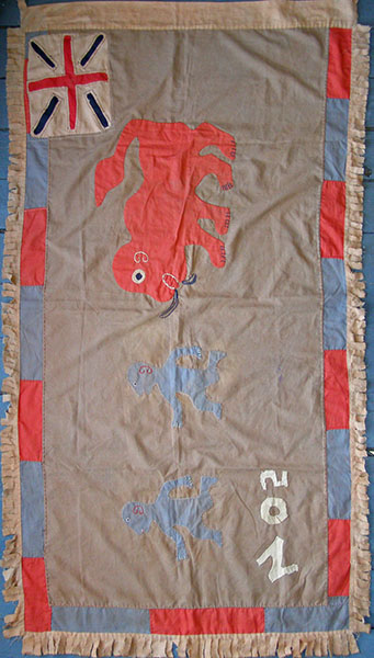 Fante Asafo Flag 4 Left Angle