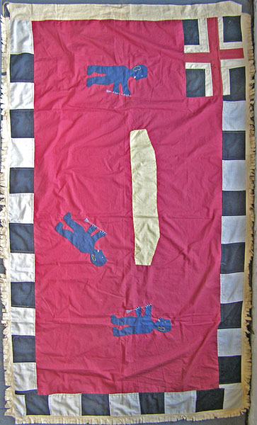 Fante Asafo Flag 5 Left Angle