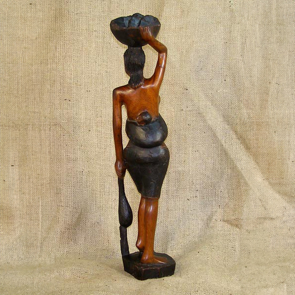 Fulani Wooden Statuette 1 