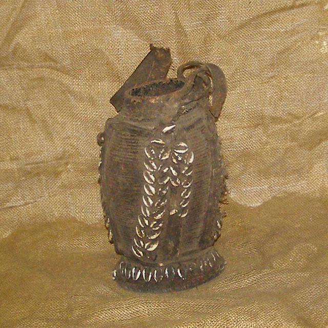 Fulani Milk Pot 1 Left Angle
