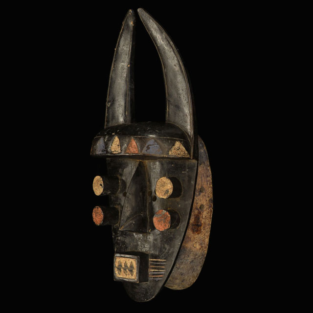 Grebo Mask 47 Left Angle