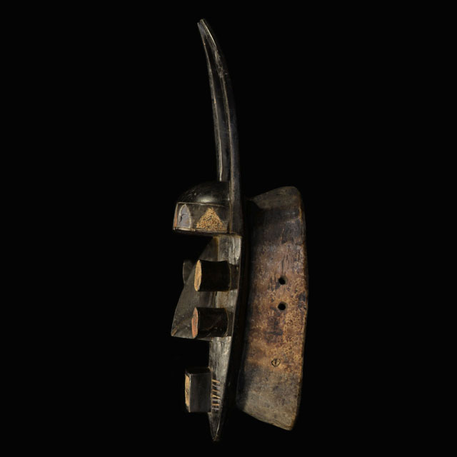 Grebo Mask 47 left side