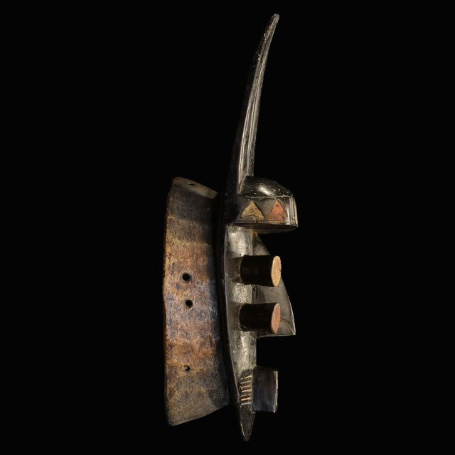 Grebo Mask 47 Right Side