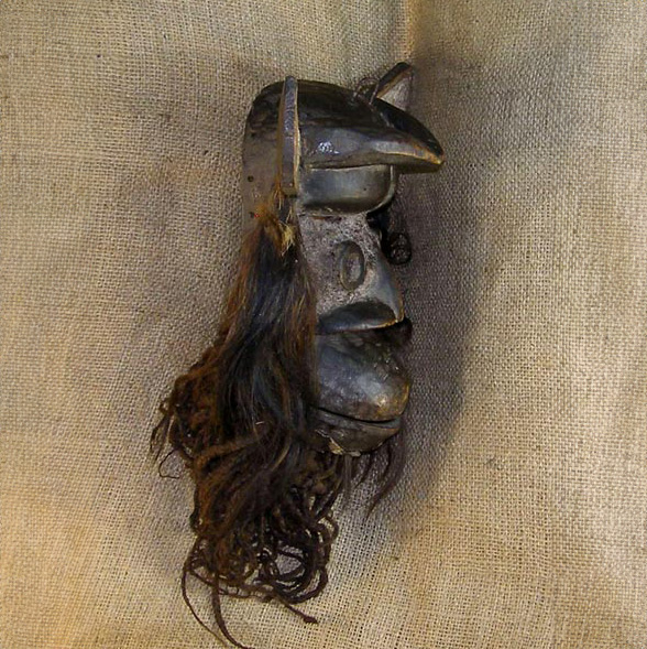 Grebo Mask 26 Right Side