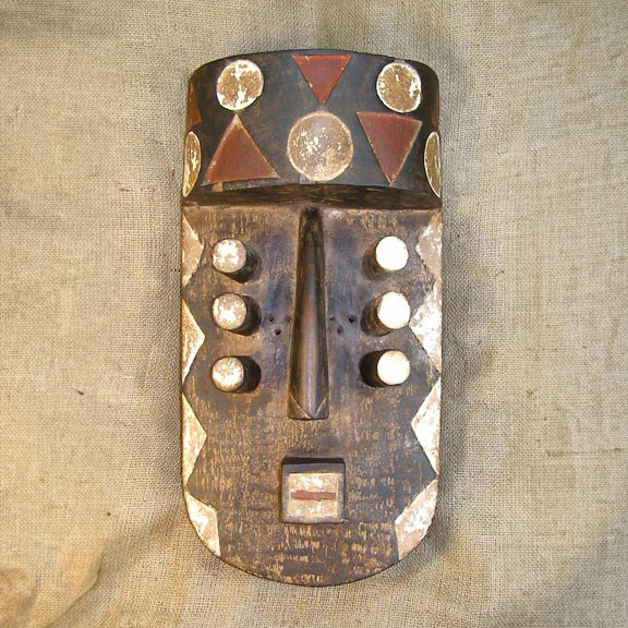 Grebo Mask 28 front