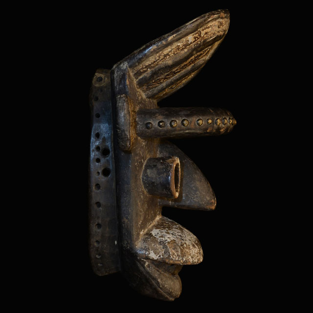 Grebo Mask 54 Right Side