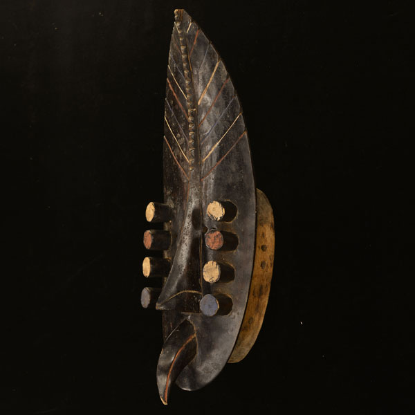African Grebo mask 59 Left Angle