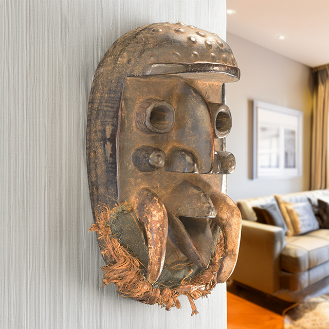 African Grebo mask 61