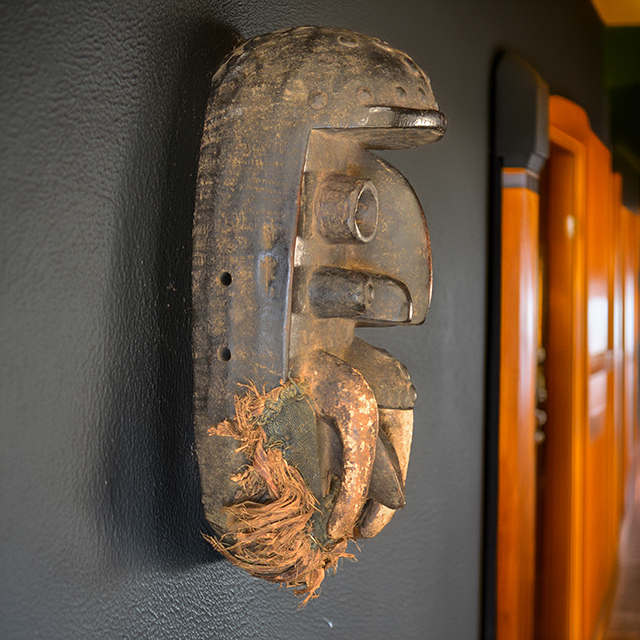 African Grebo mask 61 Right Side