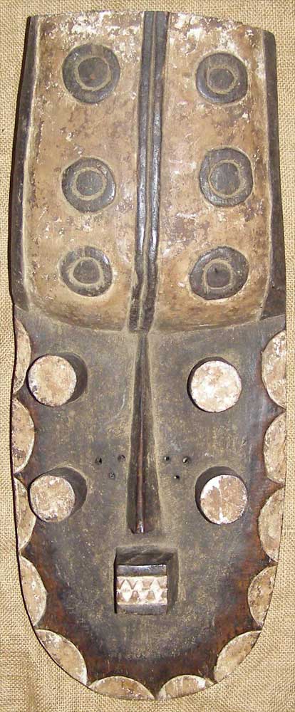 Grebo Mask 6 front