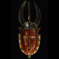 African Guro Masks 64: Click for more views of this African Masks