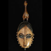 African Guro Mask 73: Click for more views of this African Mask.