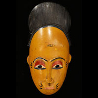 African Guro Mask 84: Click for more views of this African Mask.