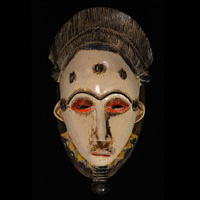 Guro Passport Mask 82: Click for more views of this African Mask.