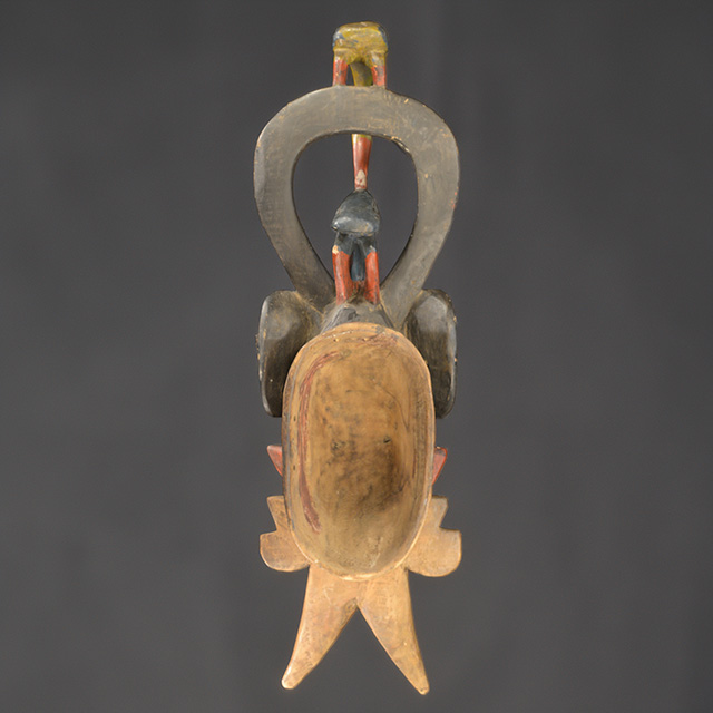 Guro Mask 87 back - Click for a more detailed view of this African Mask. Guro Mask 87