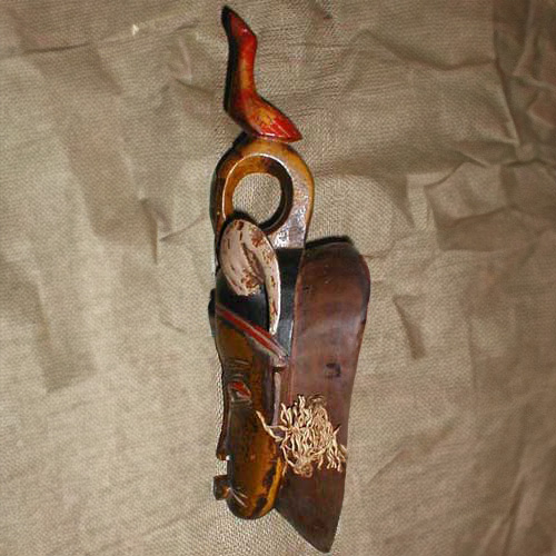 Guro Ram Mask Left Angle