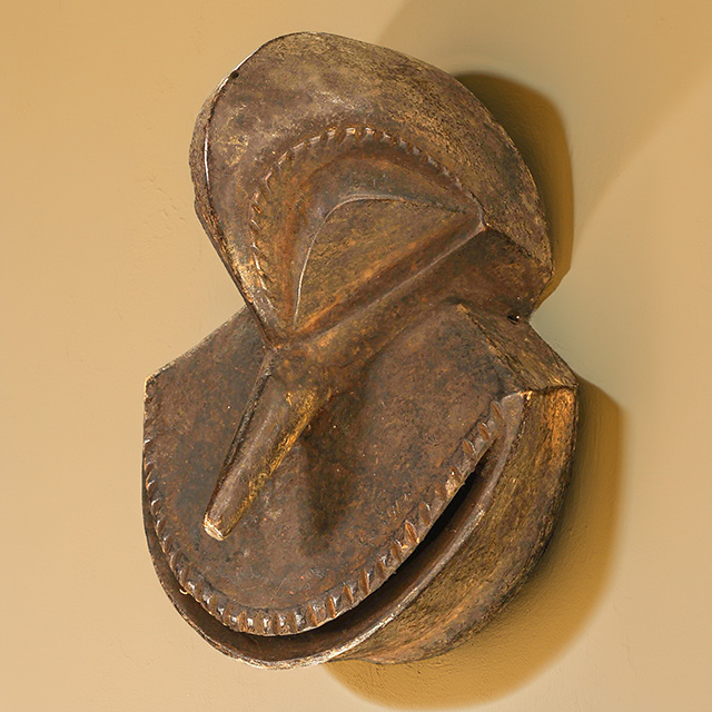 African Hemba mask Left Angle