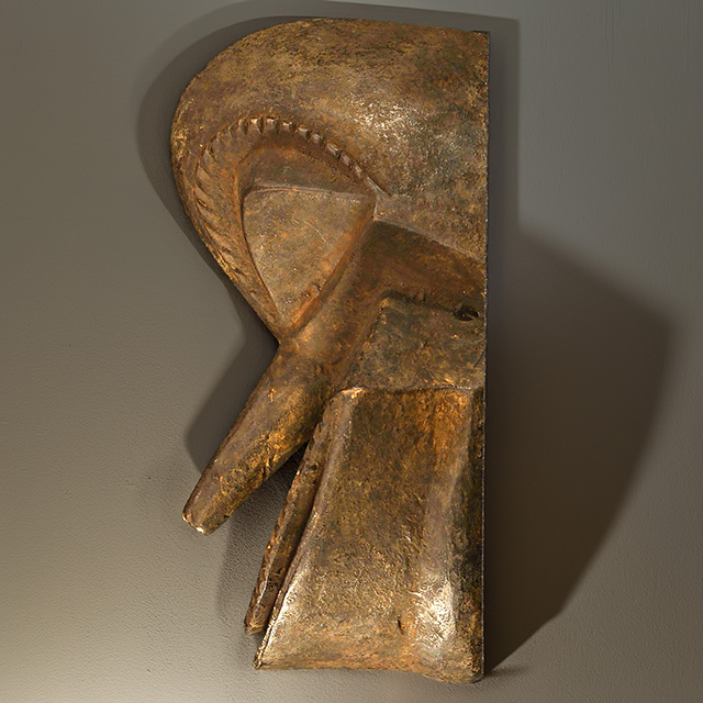 African Hemba mask left side