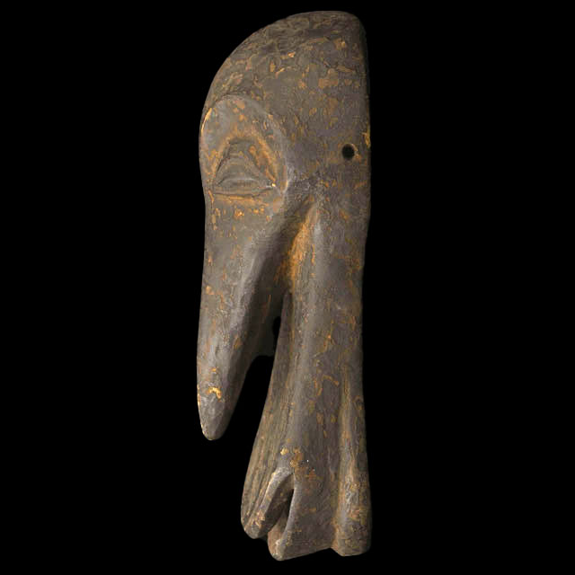 African Hemba mask left side