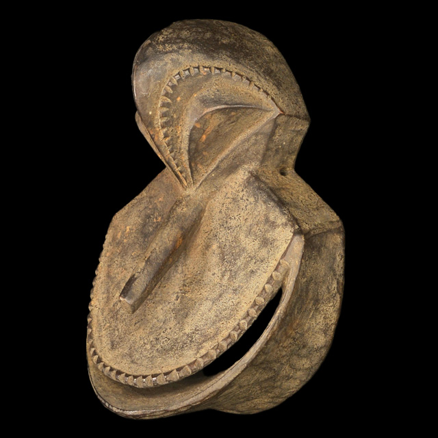 African Hemba mask Left Angle