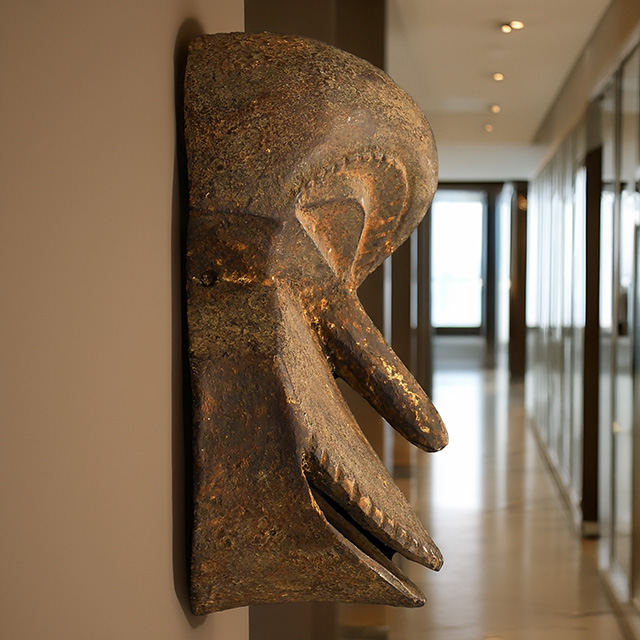 African Hemba mask Right Side