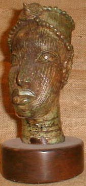 Ife Bronze Bust 1 front