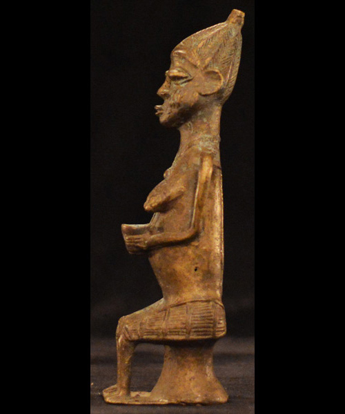 Igbo Bronze 1 Left Side