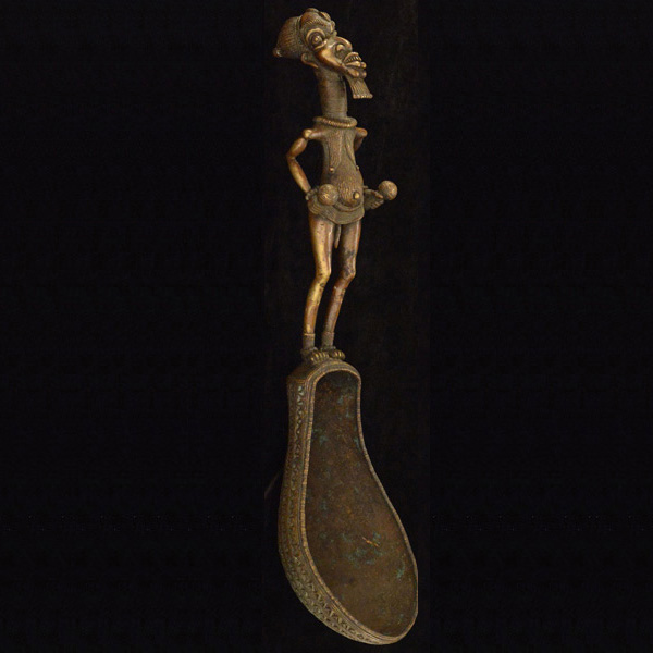 Igbo Bronze Spoon 3 