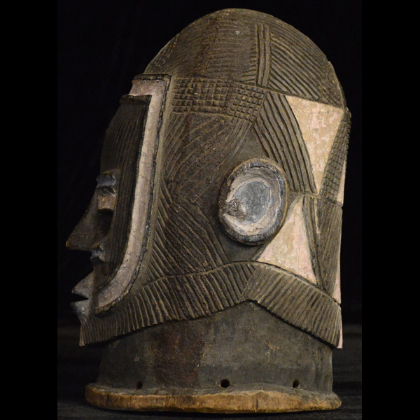 African Helmet-Mask from the Igbo Tribe of Nigeria