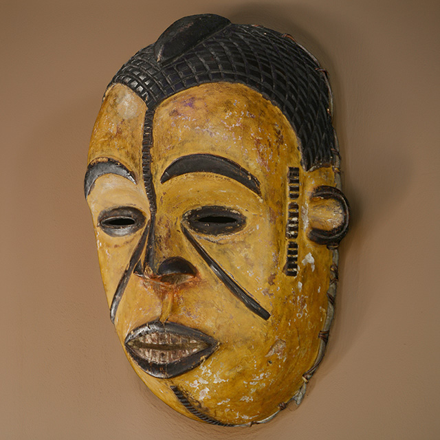 African Igbo mask 32 Left Angle