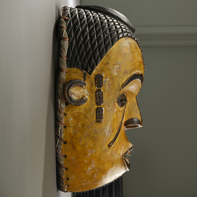 African Igbo mask 32 Right Side