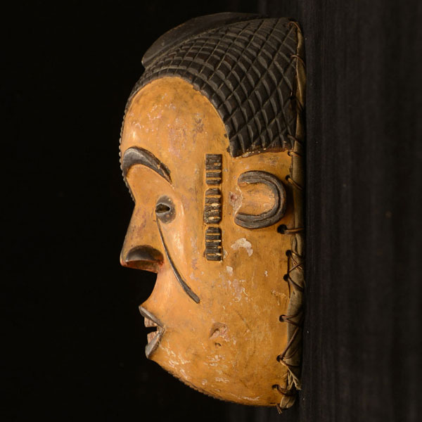 African Igbo mask 32 left side