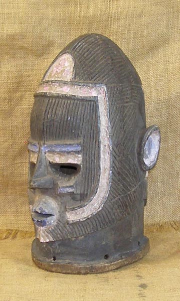 Igbo Helmet 1 Left Angle