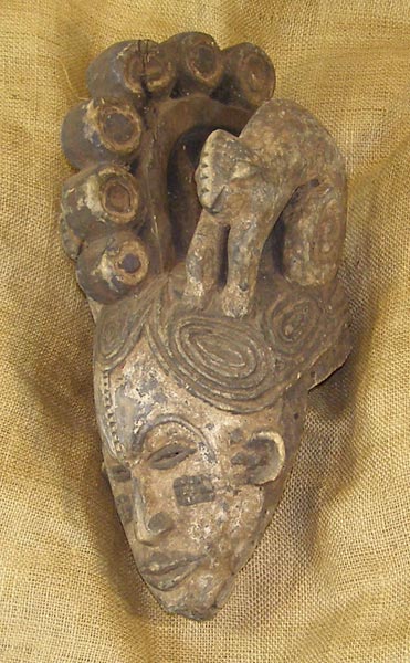 Igbo Mask 21 Left Angle