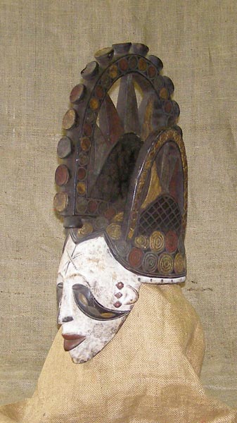 Igbo Mask 23 Left Angle