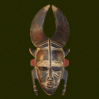 Jimini masks and tribal art