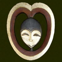 Kwele masks and tribal art