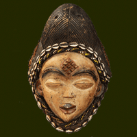 Punu masks and tribal art