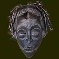 Rasta masks and tribal art
