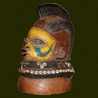 Yoruba masks and tribal art