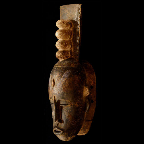 African Jimini Mask 19 Left Angle