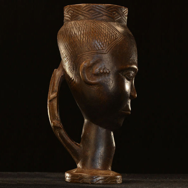 Kuba Ceremonial Cup 60 Right Side