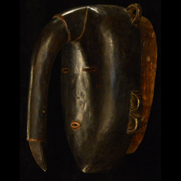 Kulango Hornbill Mask 3 Left Angle