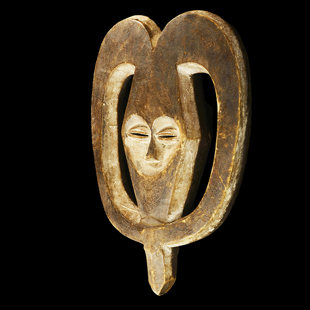 Kwele Mask 52 Left Angle