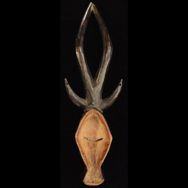 Kwele Antelope Mask 47 back