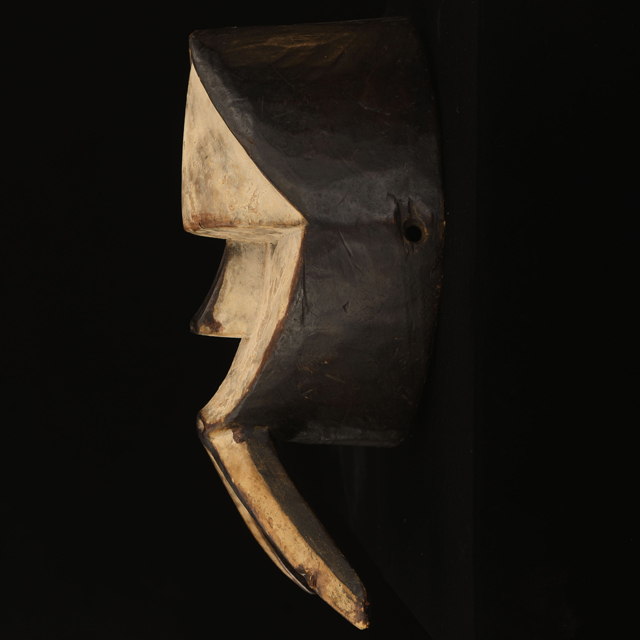 Kwele Mask 42 Left Side
