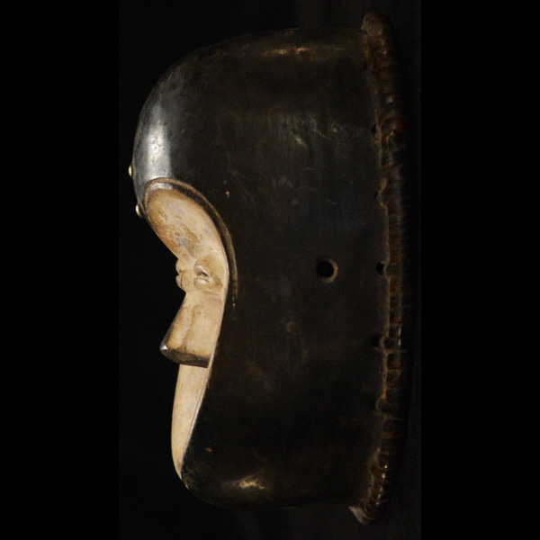 Kwele Mask 49 left side