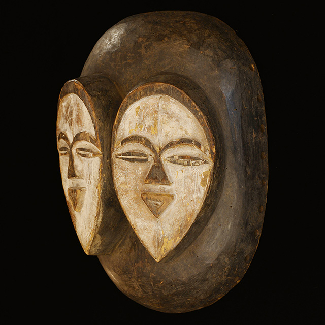 Kwele Mask 27 Left Angle