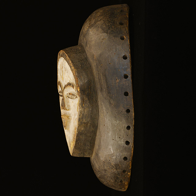Kwele Mask 27 left side